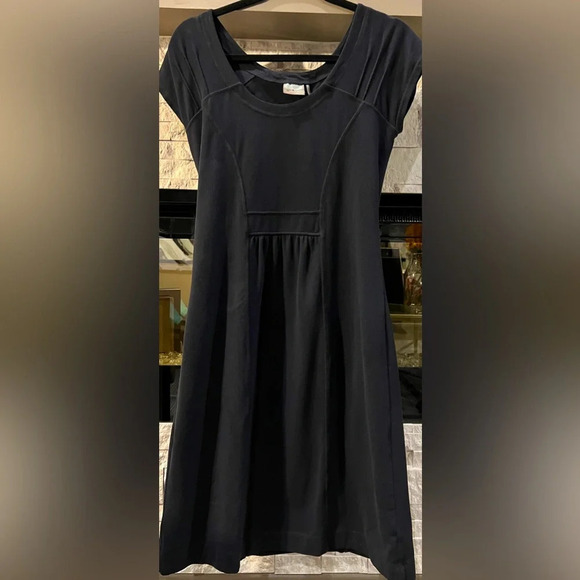 Athleta size Medium Tall Black Slipon dress - Picture 1 of 9